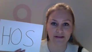 Video 10 Hvordan bruker vi ordet HOS på norsk? :-)
