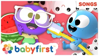 Brush Your Teeth Song | The Googies Compilation | Morning Routine & Nursery Rhymes | BabyFirst TV