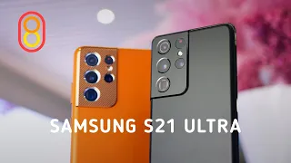 Samsung S21, S21+ и S21 ULTRA — первый обзор!