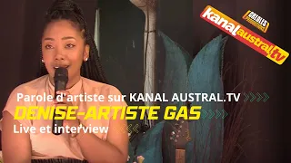 DENISE, artiste de Madagascar - sur KANAL AUSTRAL.TV
