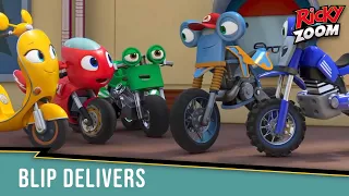 ⚡ Ricky Zoom ⚡| Blip Delivers | Cartoons for Kids | Ultimate Rescue Motorbikes for Kids