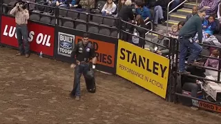 Ramon de Lima rides Road Rage for 82.75 points (PBR)