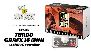 Turbografx 16 Mini / PC Engine + 8BitDo Wireless Controller - Unboxing/Review "Out of The Box Show"