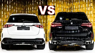 BMW X5 M Competition vs Mercedes AMG GLE 63 S (2021) gle 63s vs x5m. Head to Head. (review)