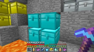 Minecraft UHC but ores are LOOT CHESTS...