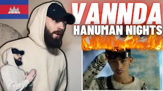 TeddyGrey Reacts to 🇰🇭 VANNDA - HANUMAN NIGHTS | UK 🇬🇧 REACTION