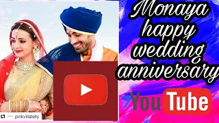 Sanaya and Mohit wedding anniversary special tribute