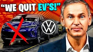 Volkswagen CEO Gets SHOCKED & Calls It QUITS on EVs for These 6 HUGE Reasons!