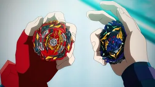 Beyblade Burst Sparking Episode 52 [AMV] Lane & Shu vs Hyuga & Hikaru - Final Battle-