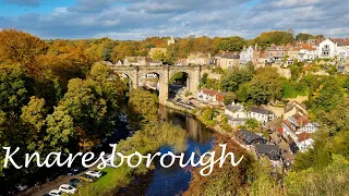 Autumn Day Trip in Knaresborough, England (4K)