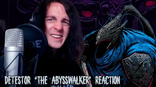 Metalcore Musician reacts to Detestor - The Abysswalker feat. Dan Watson