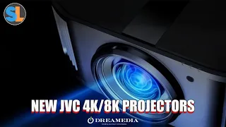 NEW JVC Projectors NZ800 & NZ900 8K Home Theater Projectors