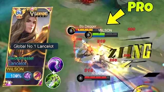 HOW TO PLAY LANCELOT LIKE A PRO | BEST BUILD & ROTATION FOR SOLO RANK 2023!! (PERFECT GAMEPLAY) MLBB