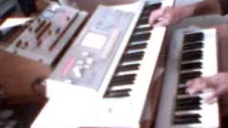 jean michel JARRE equinoxe 7 korg cover