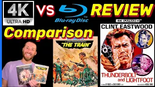 The Train 4K, Thunderbolt & Lightfoot 4K UltraHD Reviews Exclusive 4K vs Blu Ray Image Comparisons!