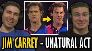 Jim Carrey - Unnatural Act (Faces) 1991 REACTION!! 😂😂 HOW DOES HE DO THIS?!