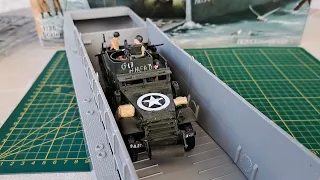 Update 1 , WWII US Navy LCM (3) Landing craft (1/35 ; N°347), Trumpeter ;  Happy Scale Modeling