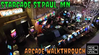 Starcade Arcade Keg & Case St. Paul Minnesota Walkthrough | Indie Arcade Wave