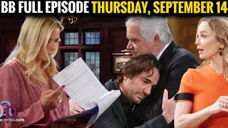 CBS The Bold and the Beautiful Spoilers Thursday, September 14 | B&B 9-14-2023