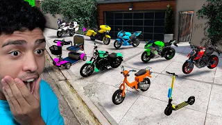 COLECIONANDO MOTOS DA VIDA REAL NO GTA 5