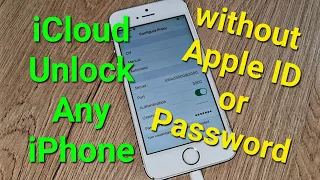 iCloud Unlock Any iPhone 4, 4s, 5, 5s, 5c, 6, 6s, 7, 8, X, 11, Pro/Max✔Without Apple ID/Password✔