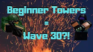 How Far Can You Go With The 2 CHEAPEST Towers in Roblox Tower Battles?