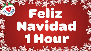 Feliz Navidad with Lyrics 1 Hour Playlist 🎅 Merry Christmas