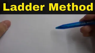 LCM And GCF Using The Ladder Method-Math Tutorial