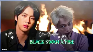 Jin "Black swan x fire" 4K Twixtor clips • For editing