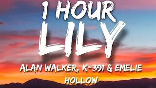 Alan Walker, K-391 & Emelie Hollow - Lily (Lyrics) 🎵1 Hour