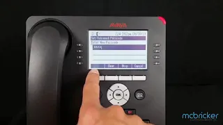 Change Visual Voice Passcode Avaya IP Office McBricker