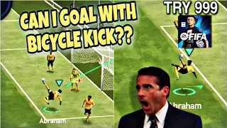 Trying Goal with Bicycle Kick Until its Not Done 😜😀 - Fifa mobile Challenge video