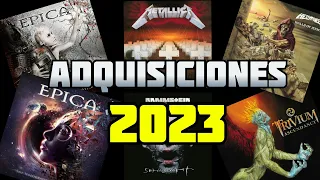 CD's y Vinilos que compre en 2023