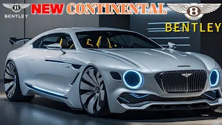 "First Look: 2025 Bentley Continental GT - Luxury Redefined!"