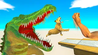 EPIC CHALLENGE, GET PUNCH or ENTER the PORTAL - Animal Revolt Battle Simulator