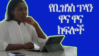 የቢዝነስ ፕላን ዋና ዋና ክፍሎች Components of a business plan @mekrezmedia