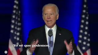 Biden: "Dejemos de vernos como enemigos"