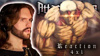 INSANITY!!! ATTACK ON TITAN - "The Other Side of The Sea" 4x01 - REACTION & REVIEW! 4K