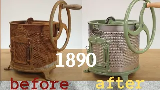 1890 ANTIQUE POTATO PEELER RESTORATION #restoration #youtubevideos #satisfyingvideo #antique