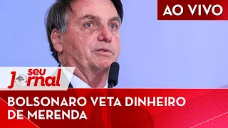 🔴 Bolsonaro veta dinheiro de merenda a pais de alunos SJ 19/08