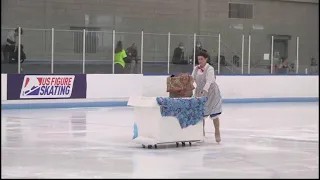 2021 U.S Adult Figure Skating Championships Bronze 1 Light Entertainment Gold Medalist