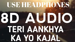 Teri Aakhya Ka Yo Kajal 8D surround revolving sound Use Headphones Sapna Chaudhary 2019