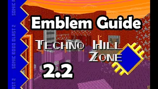 SRB2 Emblem Locations - Techno Hill Zone (2.2)