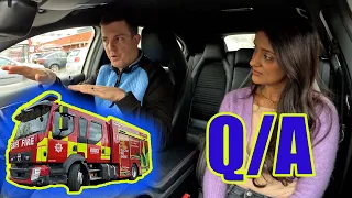 Q/A all about BLUE LIGHTS with a Fire Fighter