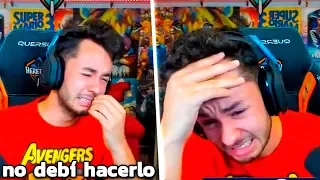 Mato a GREFG en Fortnite mientras está en directo y reacciona así...