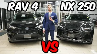 2023 Toyota RAV 4 vs Lexus NX 250 Full Review