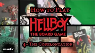 How to Play Hellboy The Board Game - The Confrontation