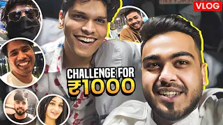 CHALLENGING INDIAN GAMING YOUTUBERS for ₹1000 😳 #GalaxyS23 Launch ✌🏻