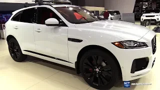 2018 Jaguar F Pace S AWD - Exterior and Interior Walkaround - 2018 Montreal Auto Show