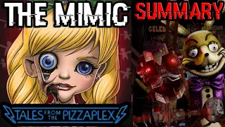 FNaF Tales From The Pizzaplex: The Mimic || Summary - Burntrap’s Origins